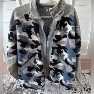 White birch camo jacket